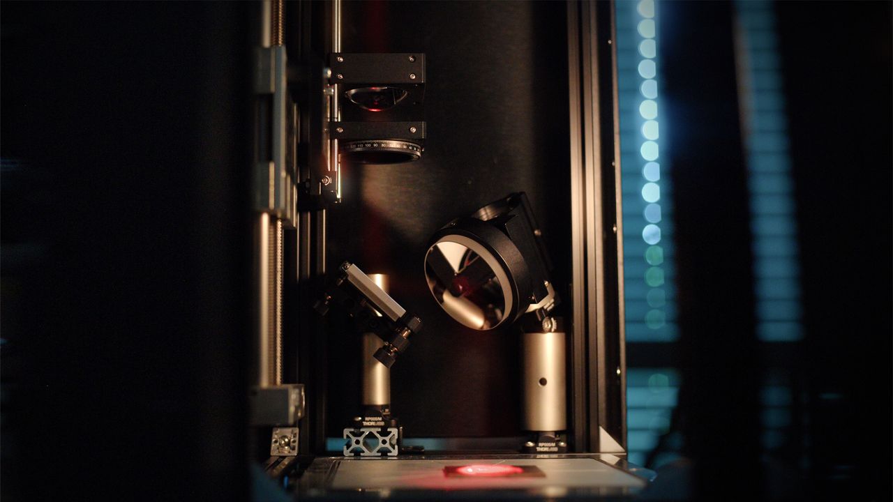 Experimental Optical Path